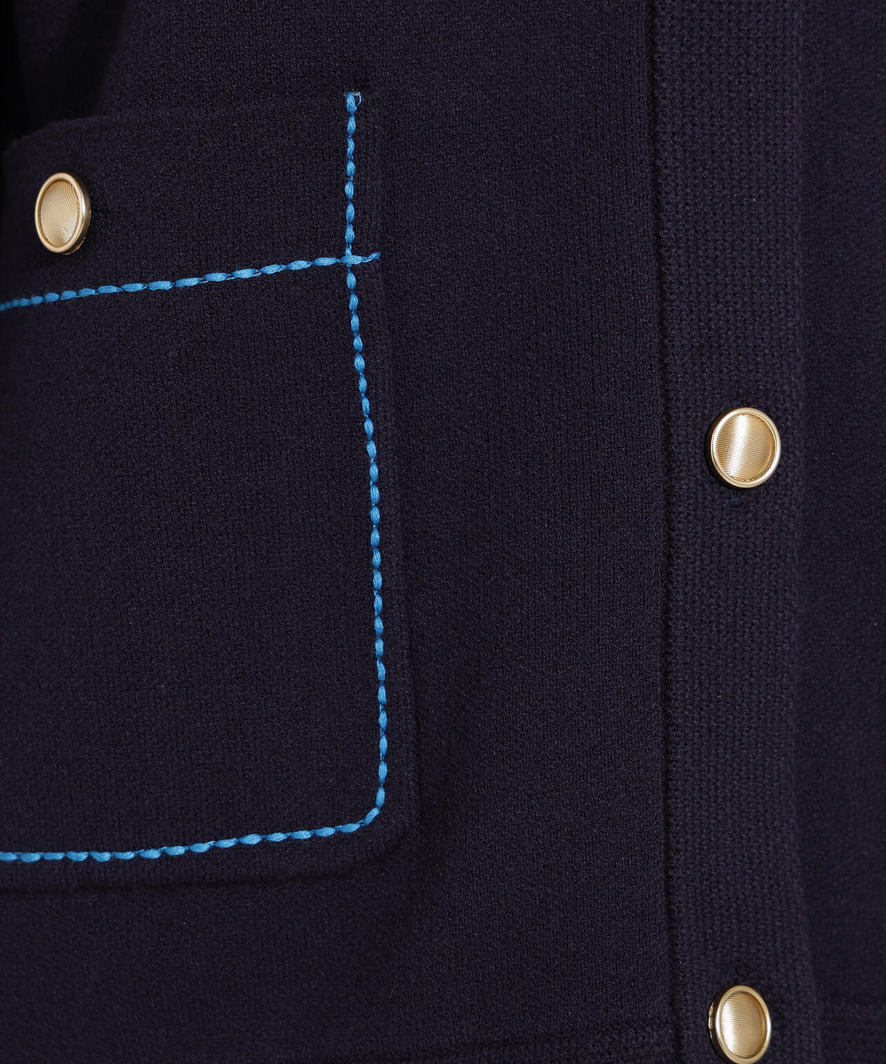 ミドル丈ニットジャケット