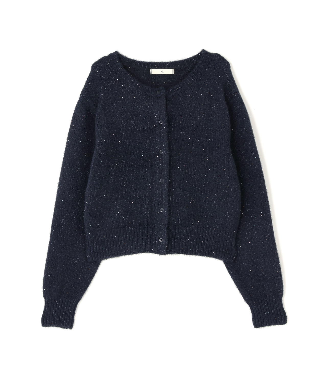 【小室安未さん着用】ビーズミックスヘアリーカーディガン