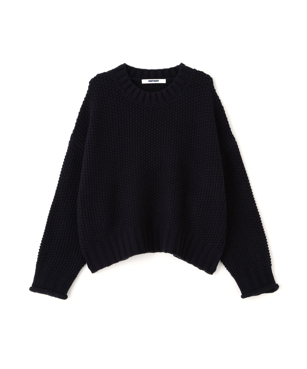 【好きを着て気分が高まる】鹿の子編みエフォートレスニット