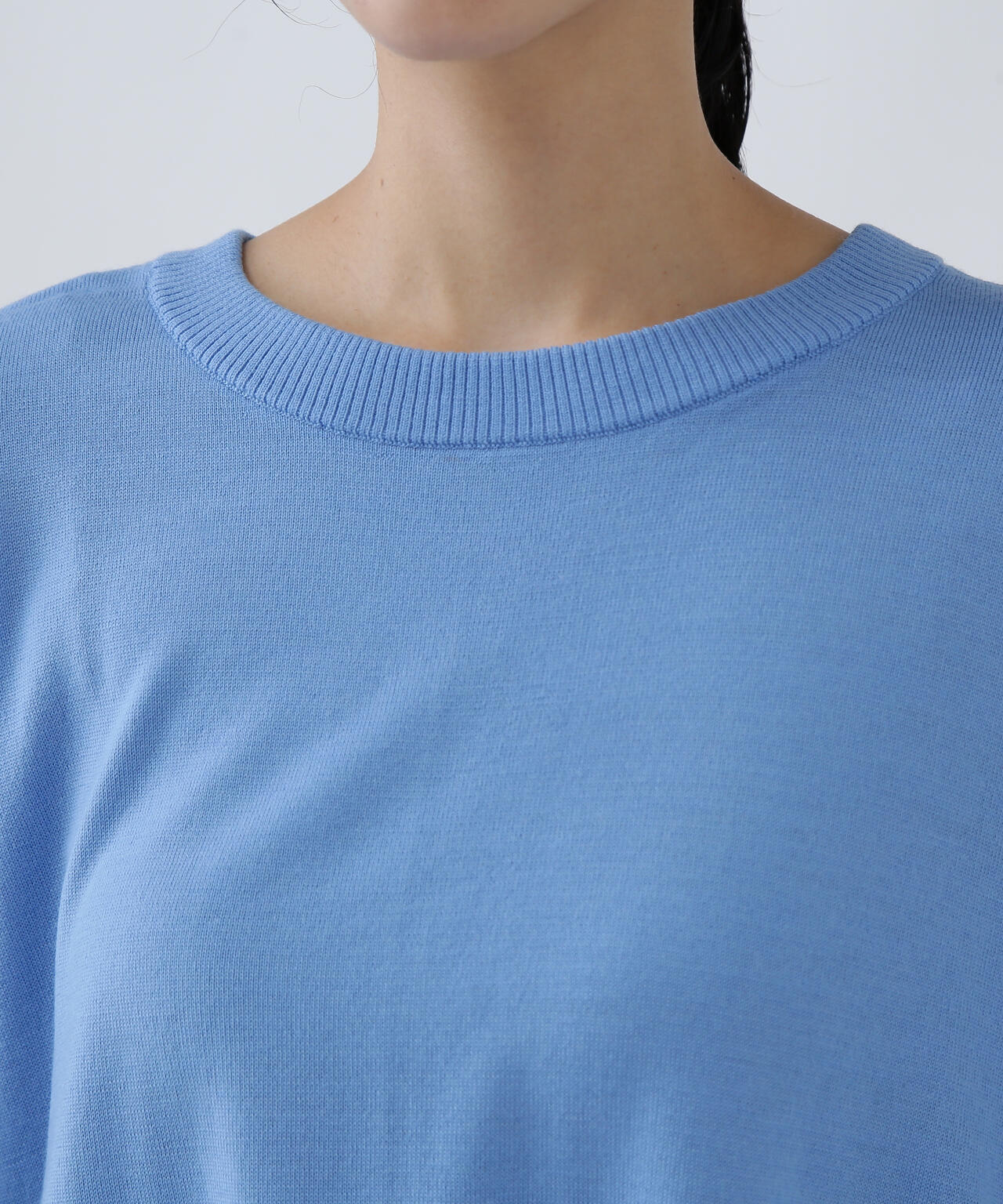 ユーティリティー】毛玉になりにくい前後2WAY華奢みえニット