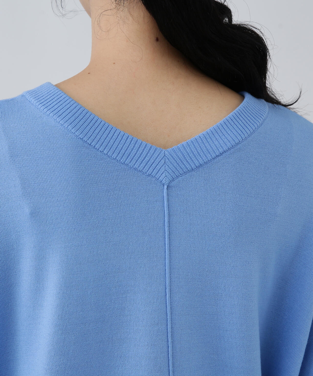 【ユーティリティー】毛玉になりにくい前後2WAY華奢みえニット