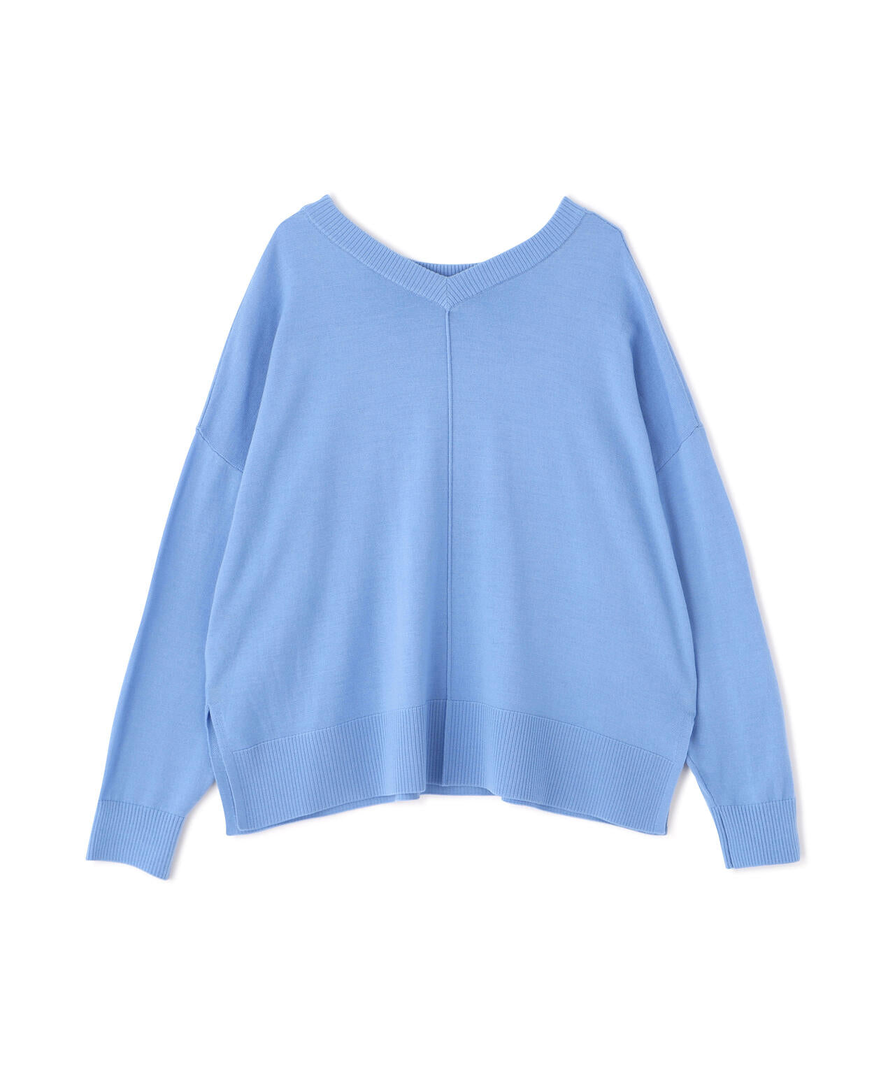 【ユーティリティー】毛玉になりにくい前後2WAY華奢みえニット