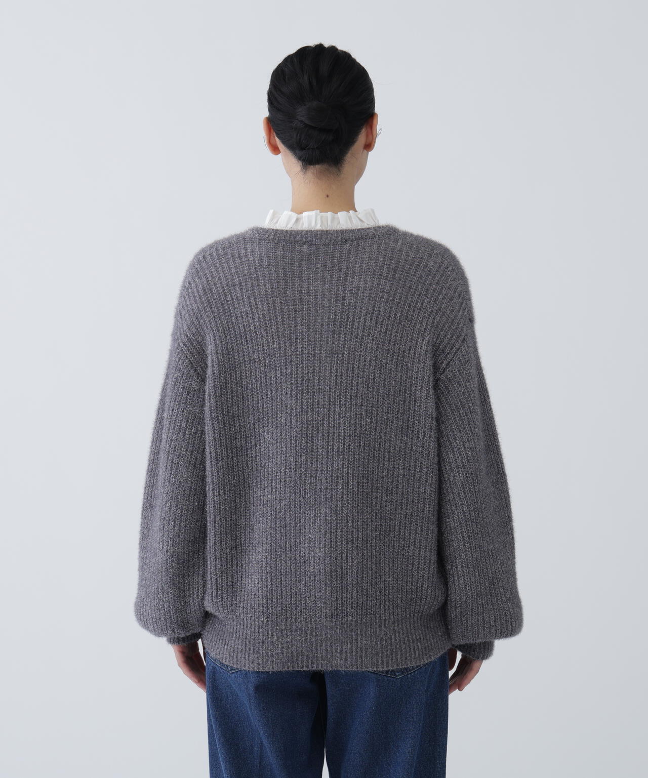 好きを着て気分が高まる】ファンシーラメモールニット