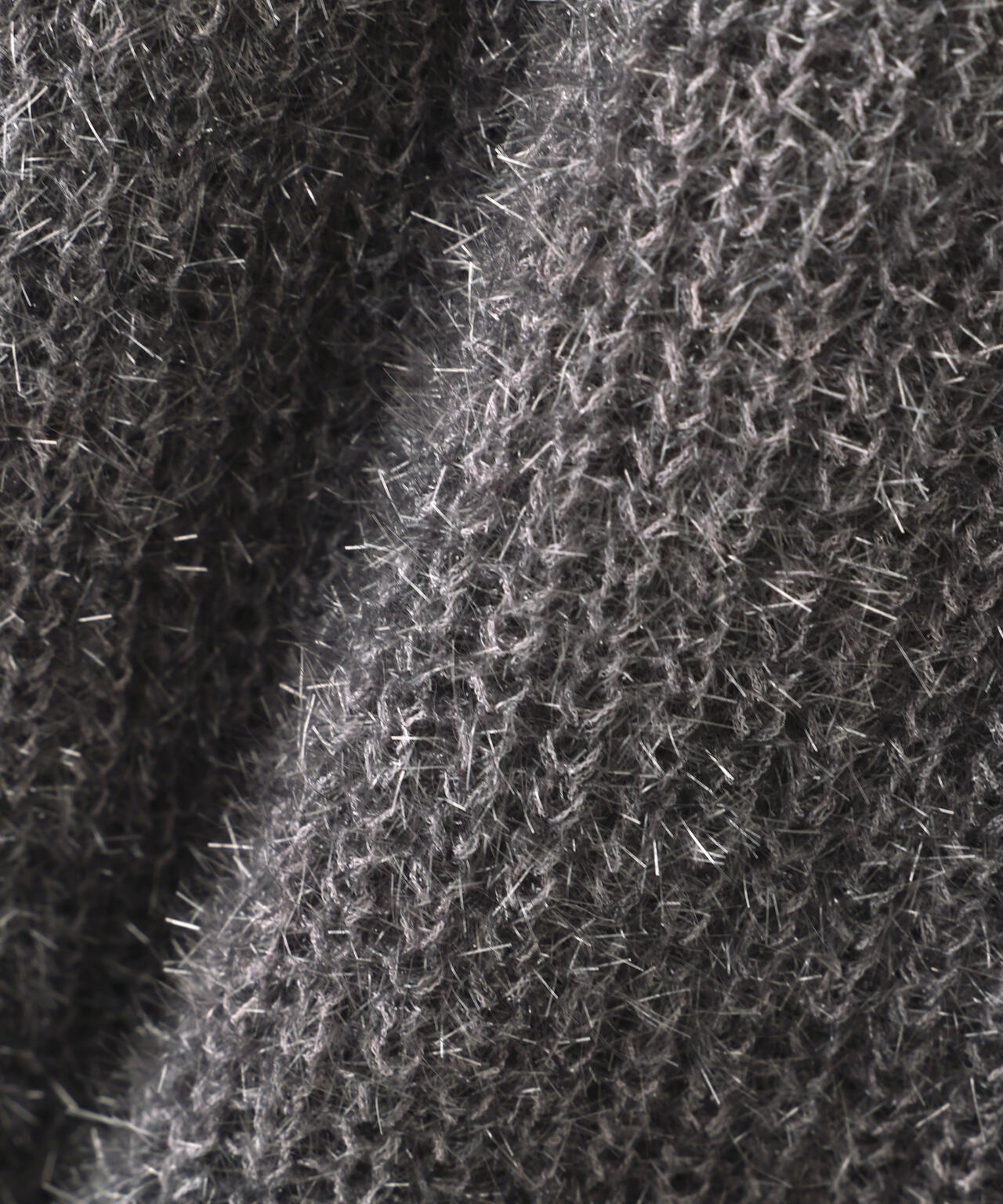 好きを着て気分が高まる】ファンシーラメモールニットカーディガン