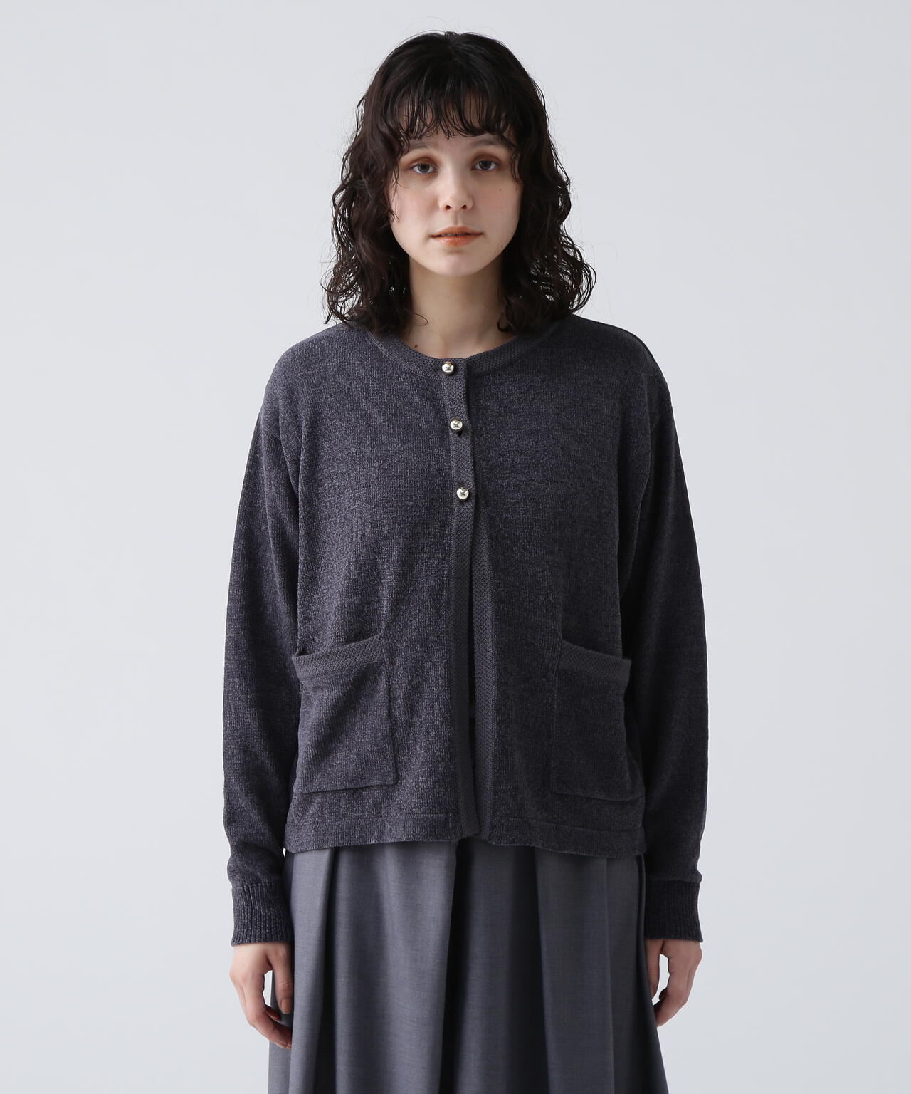 【瞬間コーデ】洗えるシャギーニットアンサンブル