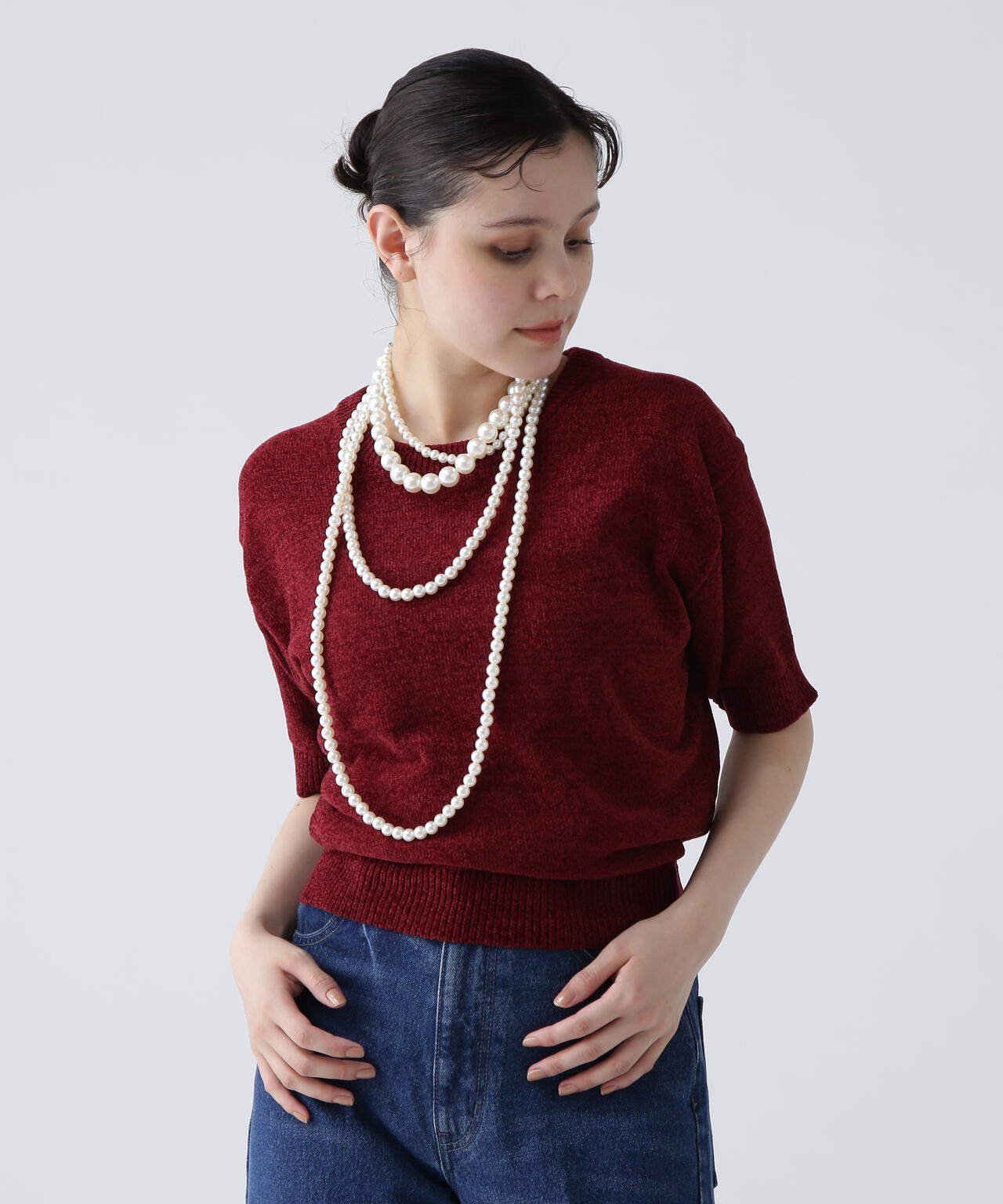 【瞬間コーデ】洗えるシャギーニットアンサンブル