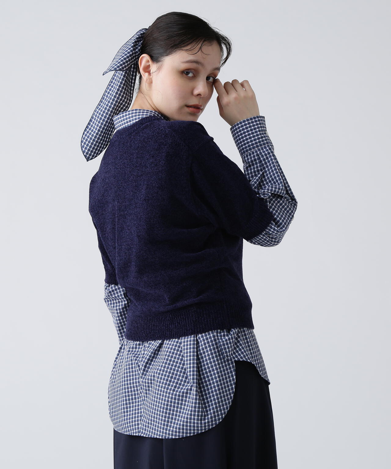 【瞬間コーデ】洗えるシャギーニットアンサンブル