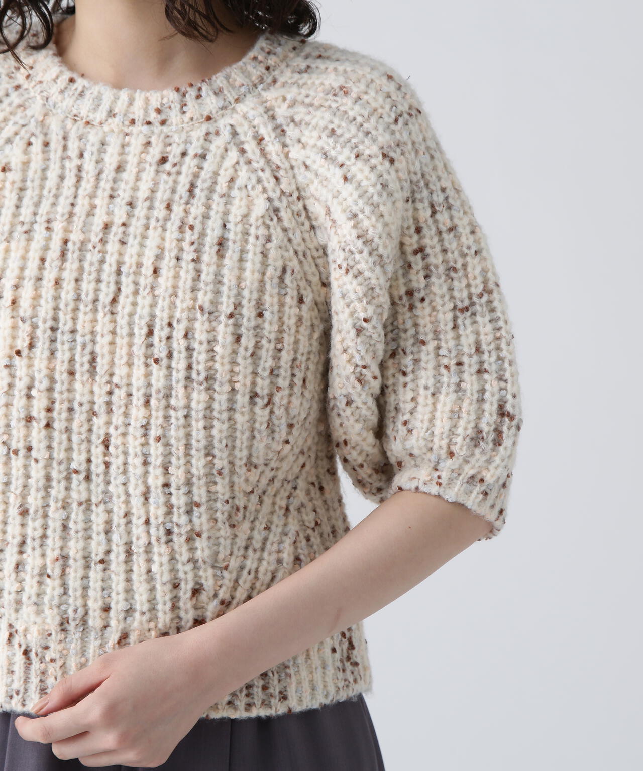 好きを着て気分が高まる】洗えるポッピンカラーフォルムニット