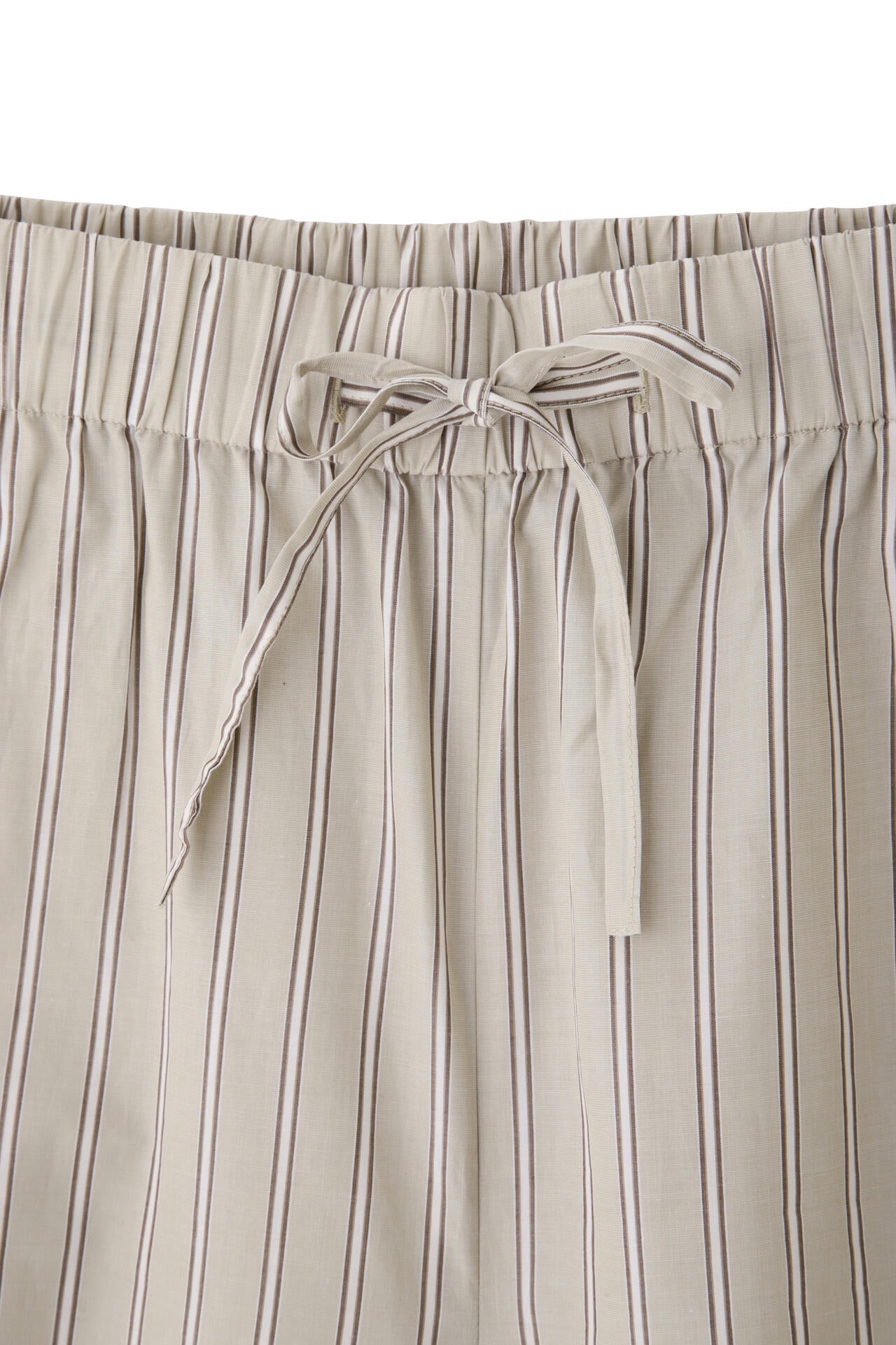 STUDIO NICHOLSON / BOLD STRIPE COTTON ELASTICATED SHORT