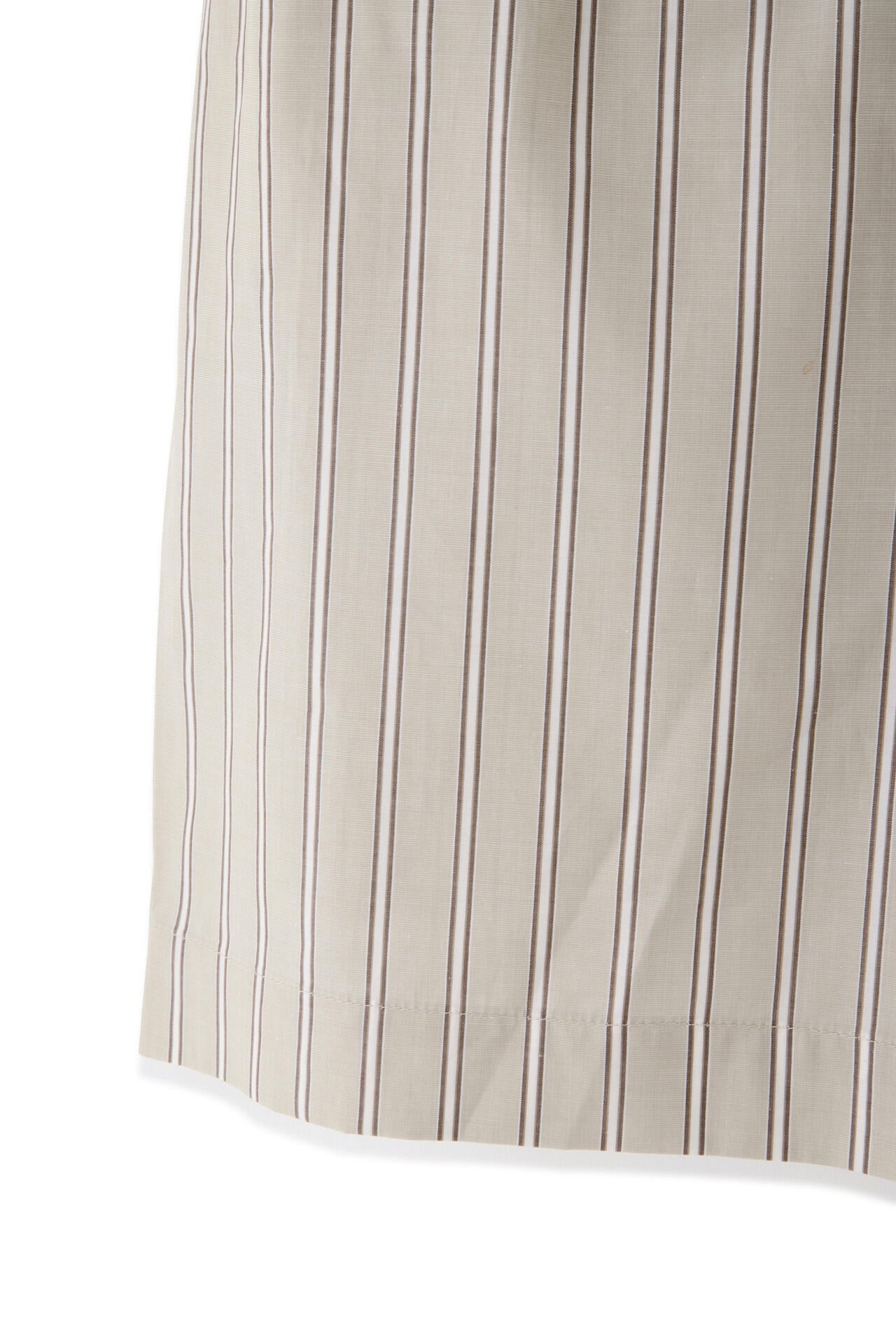 STUDIO NICHOLSON / BOLD STRIPE COTTON ELASTICATED SHORT