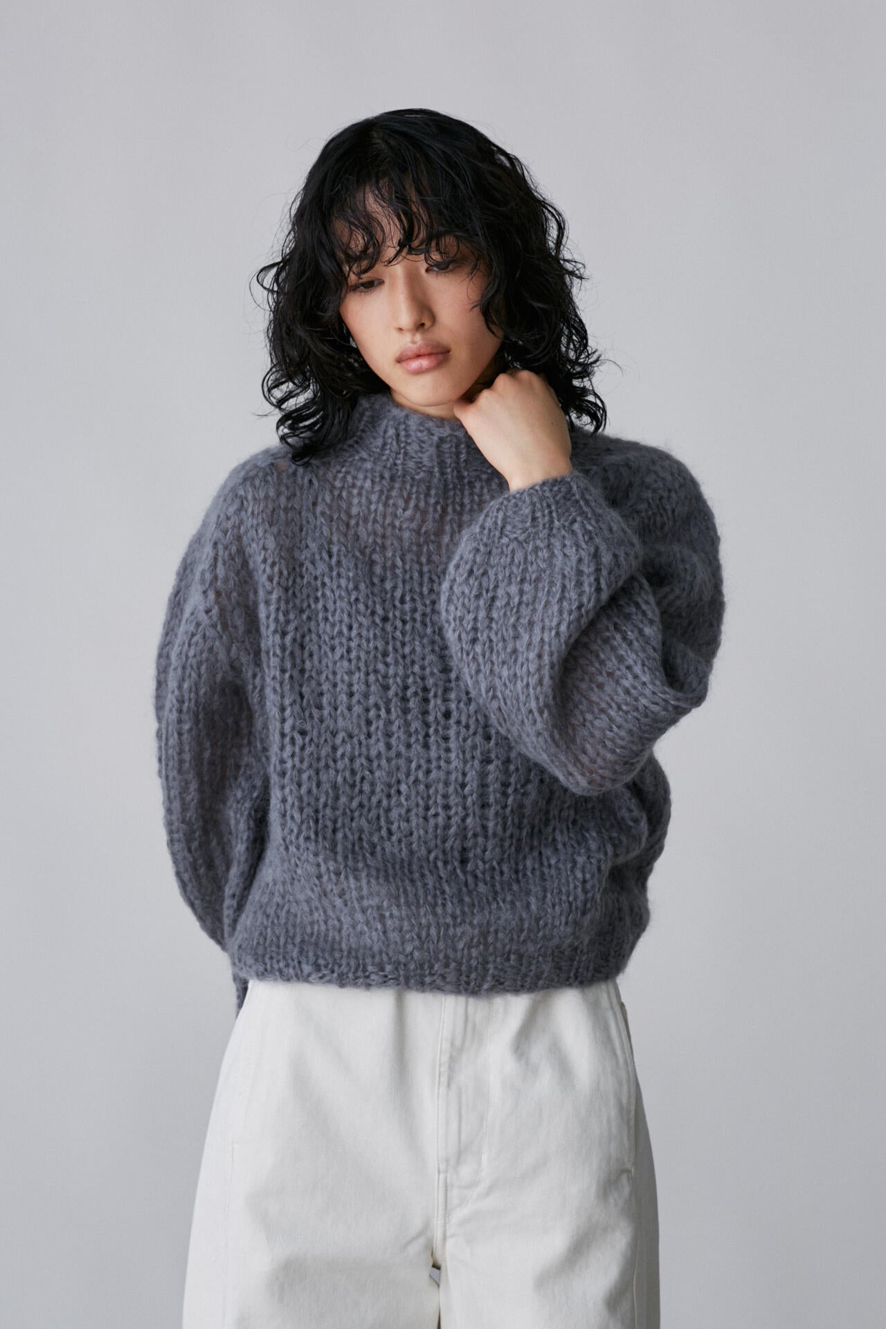 Maiami / MOHAIR NEW PULLOVER | THE LIBRARY（ザ ライブラリー