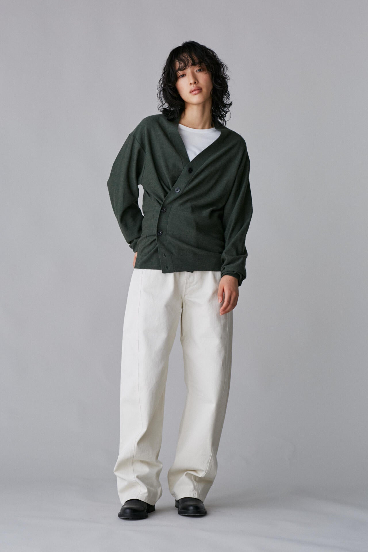 LEMAIRE / RELAXED TWISTED CARDIGAN | THE LIBRARY（ザ ライブラリー