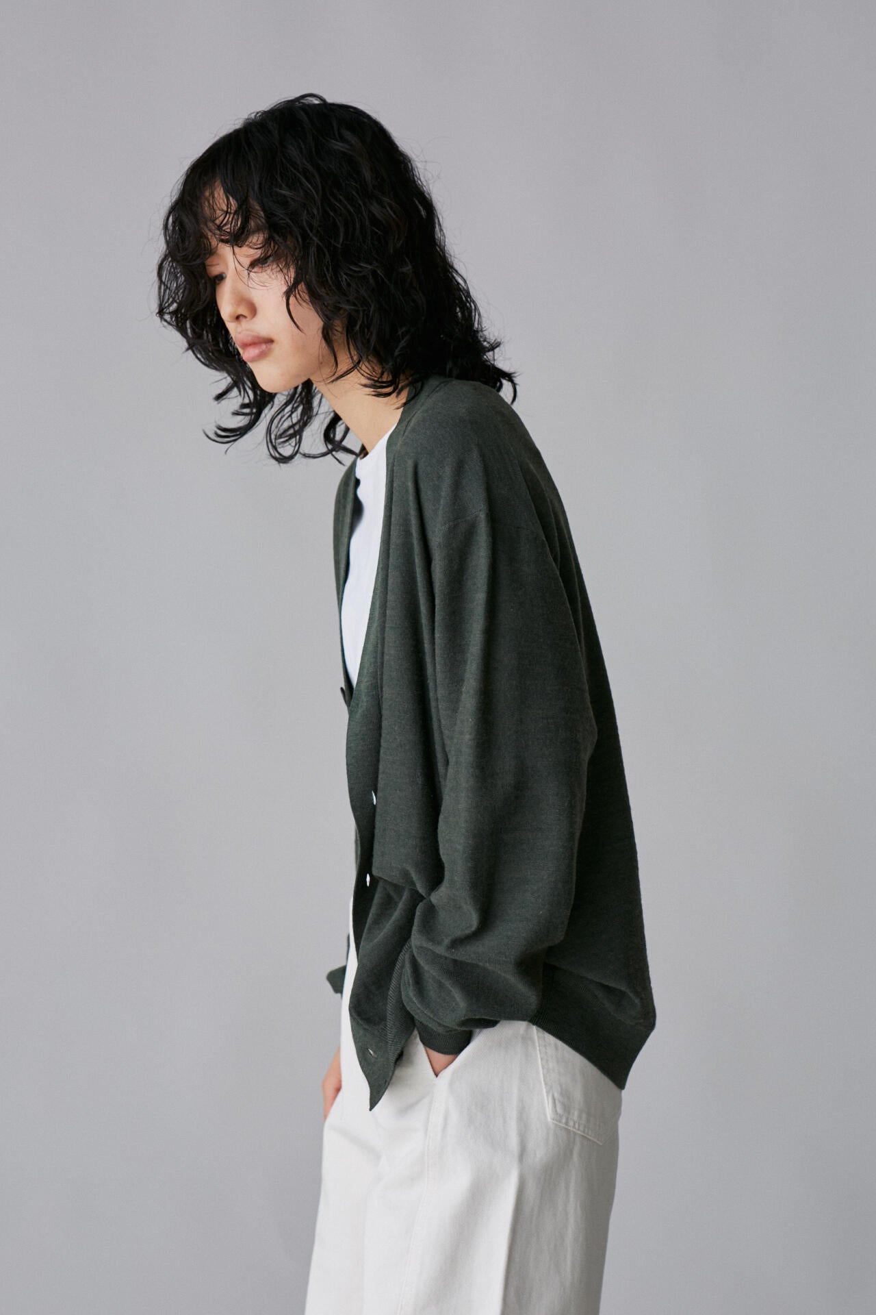 LEMAIRE / RELAXED TWISTED CARDIGAN | THE LIBRARY（ザ ライブラリー