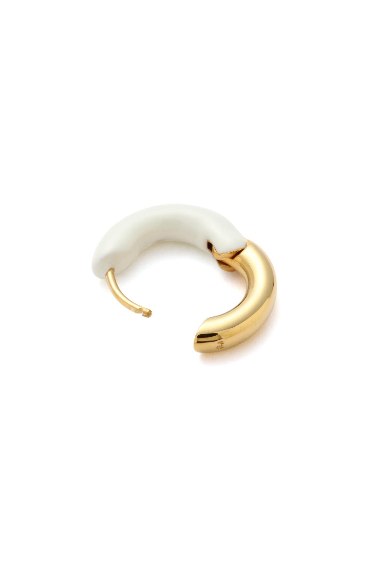 R.ALAGAN / DIPPED TINY ALL ROUND HOOPS