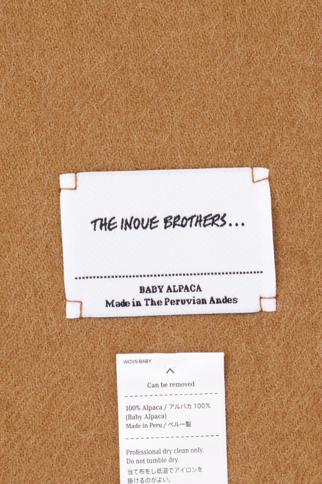 THE INOUE BROTHERS / BRUSHED SCARF | THE LIBRARY（ザ ライブラリー