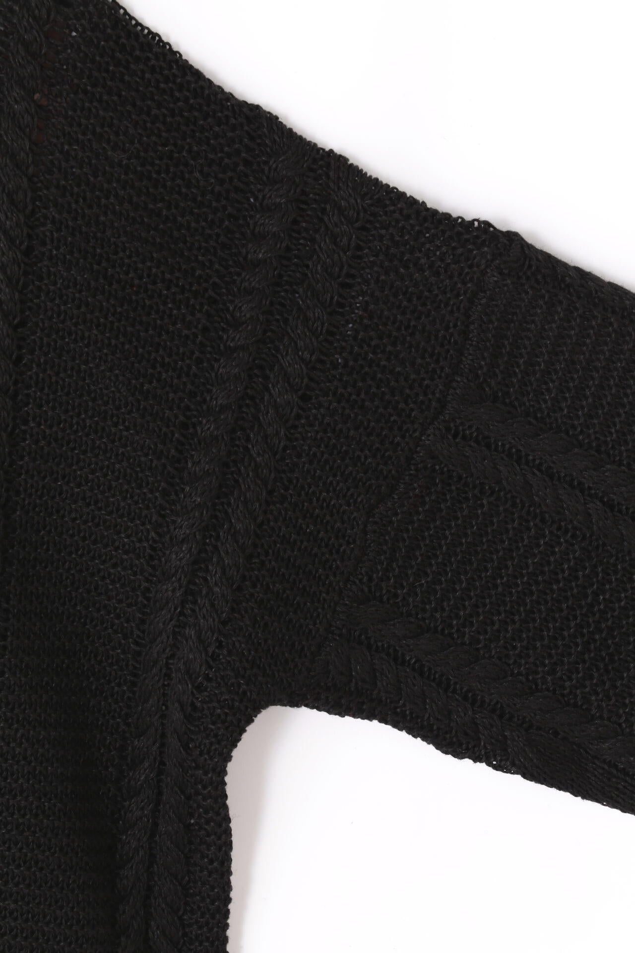 Cristaseya / LINEN CABLE KNIT SWEATER | THE LIBRARY（ザ ライブ
