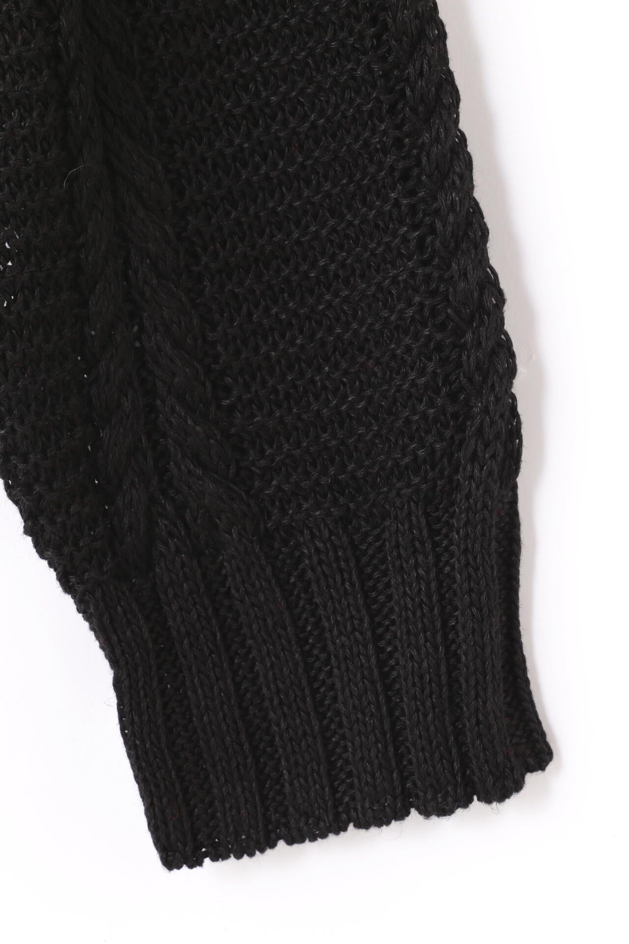Cristaseya / LINEN CABLE KNIT SWEATER | THE LIBRARY（ザ ライブ
