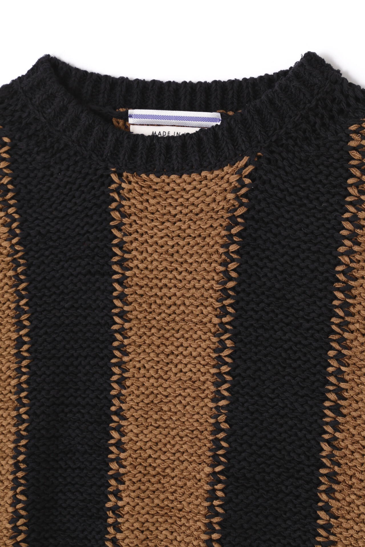 Cristaseya / FETTUCCIA STRIPED SWEATER | THE LIBRARY（ザ ライブ