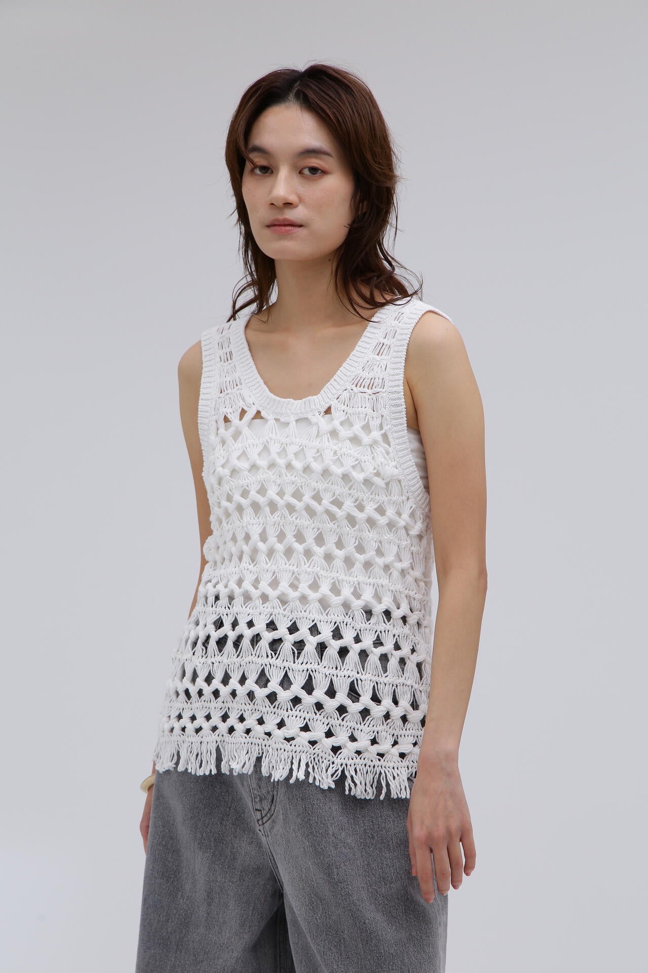 SAYAKA DAVIS / HAIRPIN LACE TANK