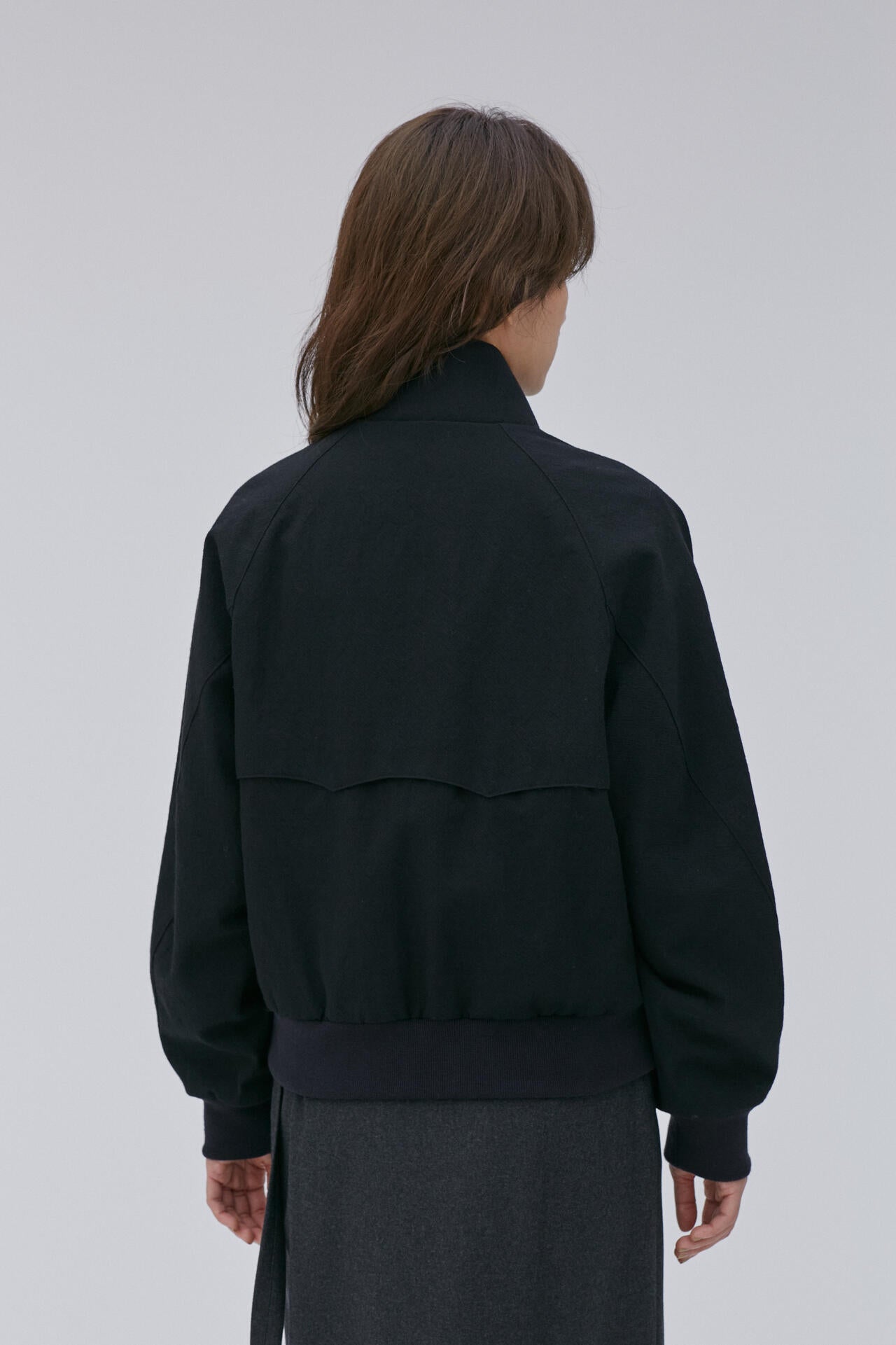 blurhms / ROUGH WOOL GABARDINE HARRINGTON JACKET | THE LIBRARY（ザ