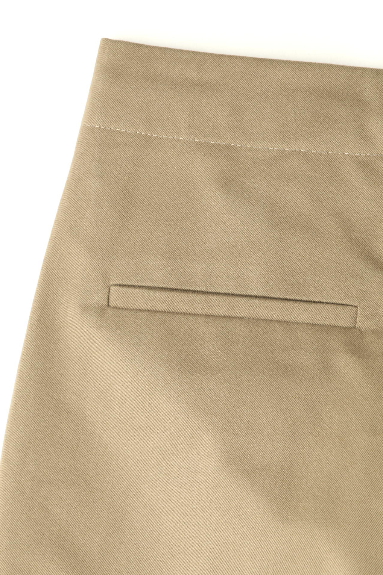 STUDIO NICHOLSON / PEACHED COTTON TWILL DEEP PLEAT VOLUME