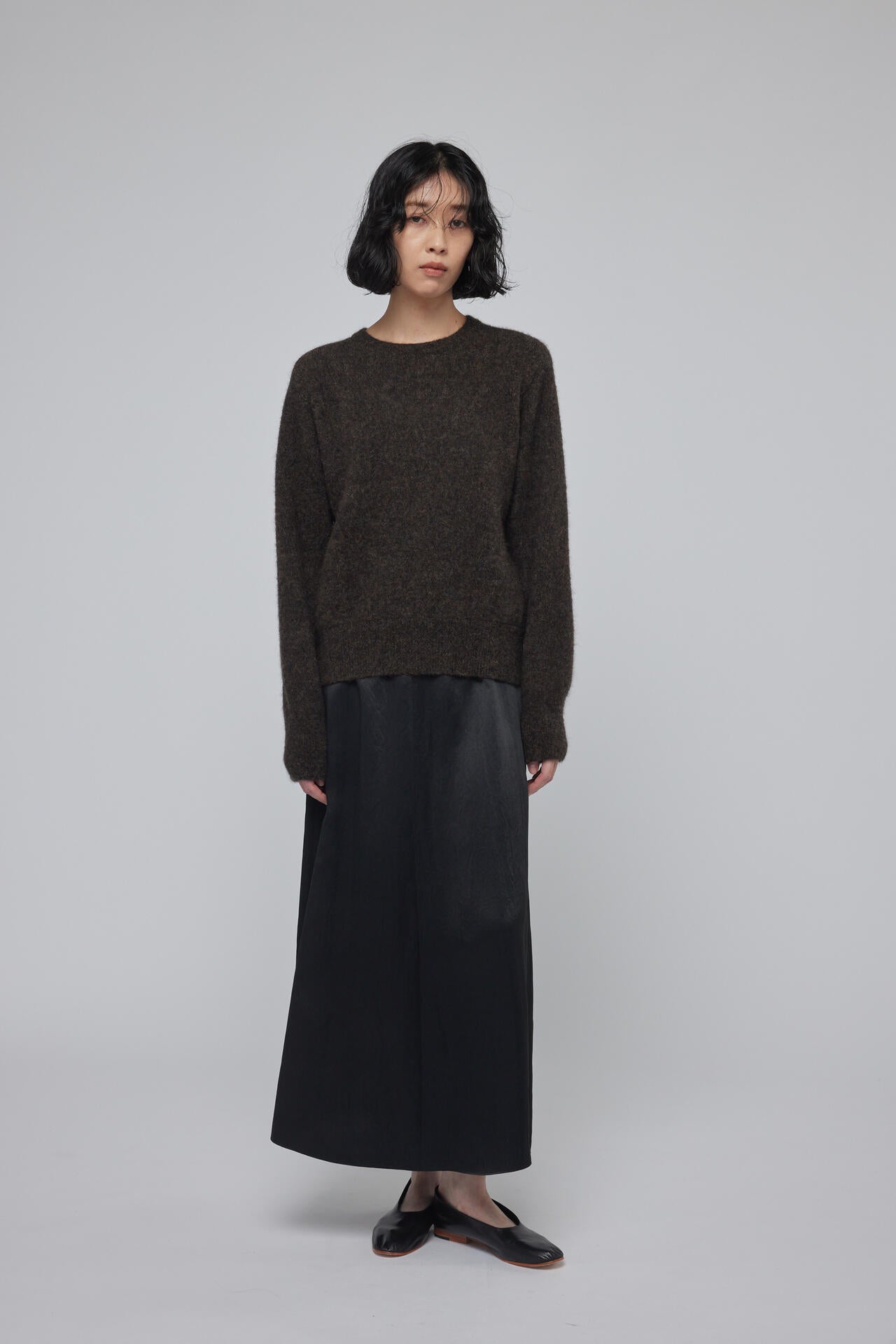 別注］blurhms / ALPACA KNIT CREW NECK | THE LIBRARY（ザ ライブ