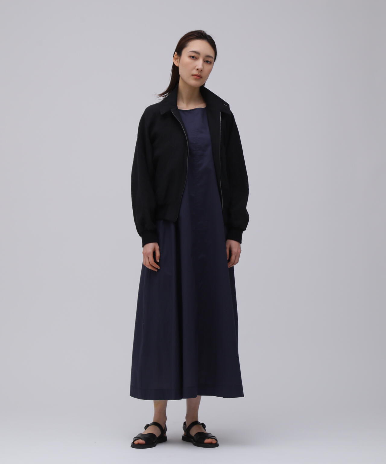 別注] blurhms / RAMIE LINEN HARRINGTON JACKET | THE LIBRARY