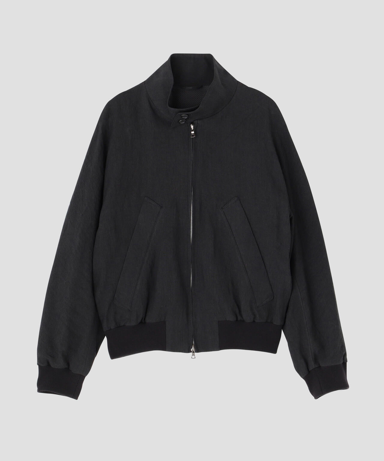 別注] blurhms / RAMIE LINEN HARRINGTON JACKET | THE LIBRARY
