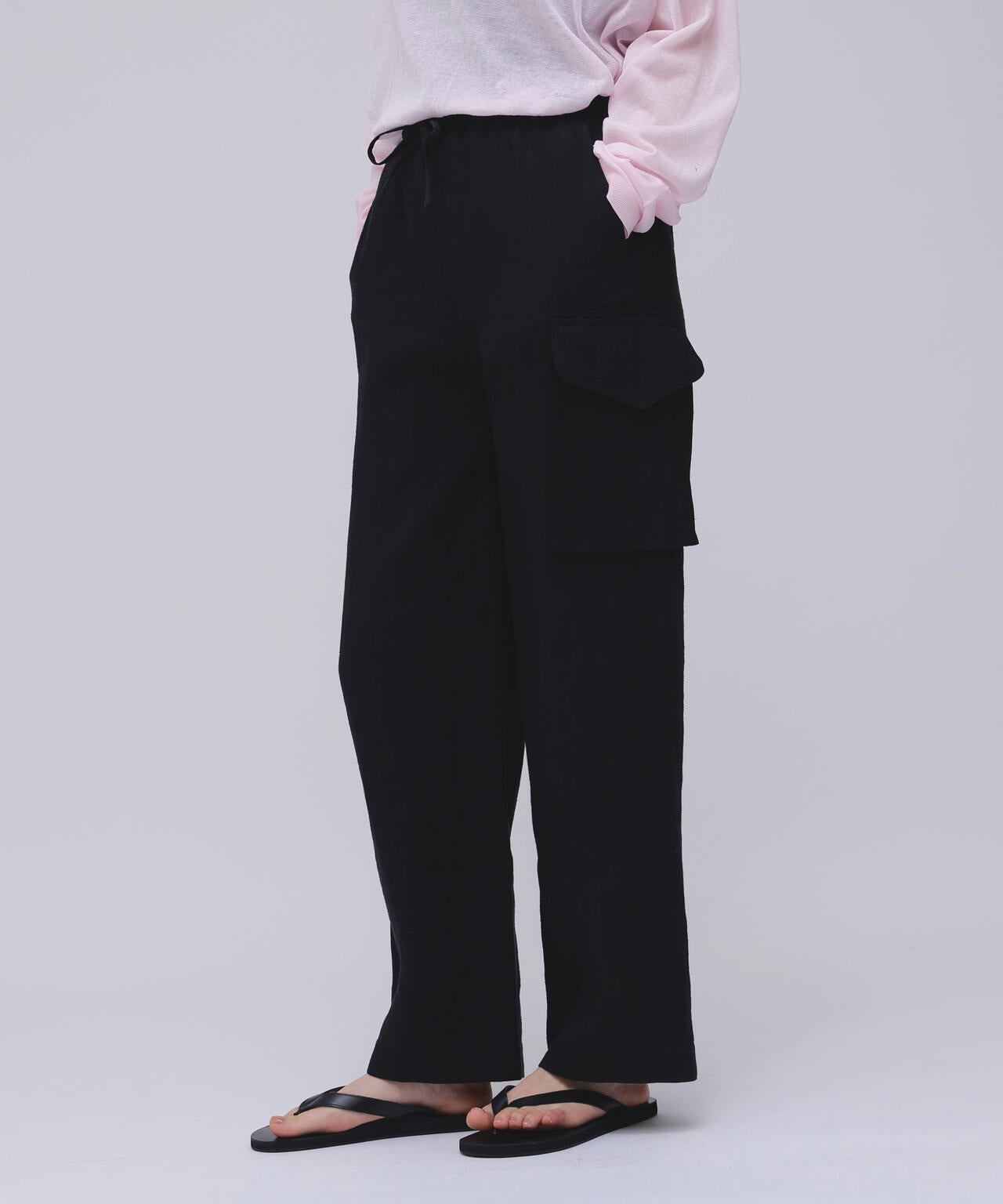[別注] blurhms / RAMIE LINEN SIDE SEAMLESS 4P PANTS