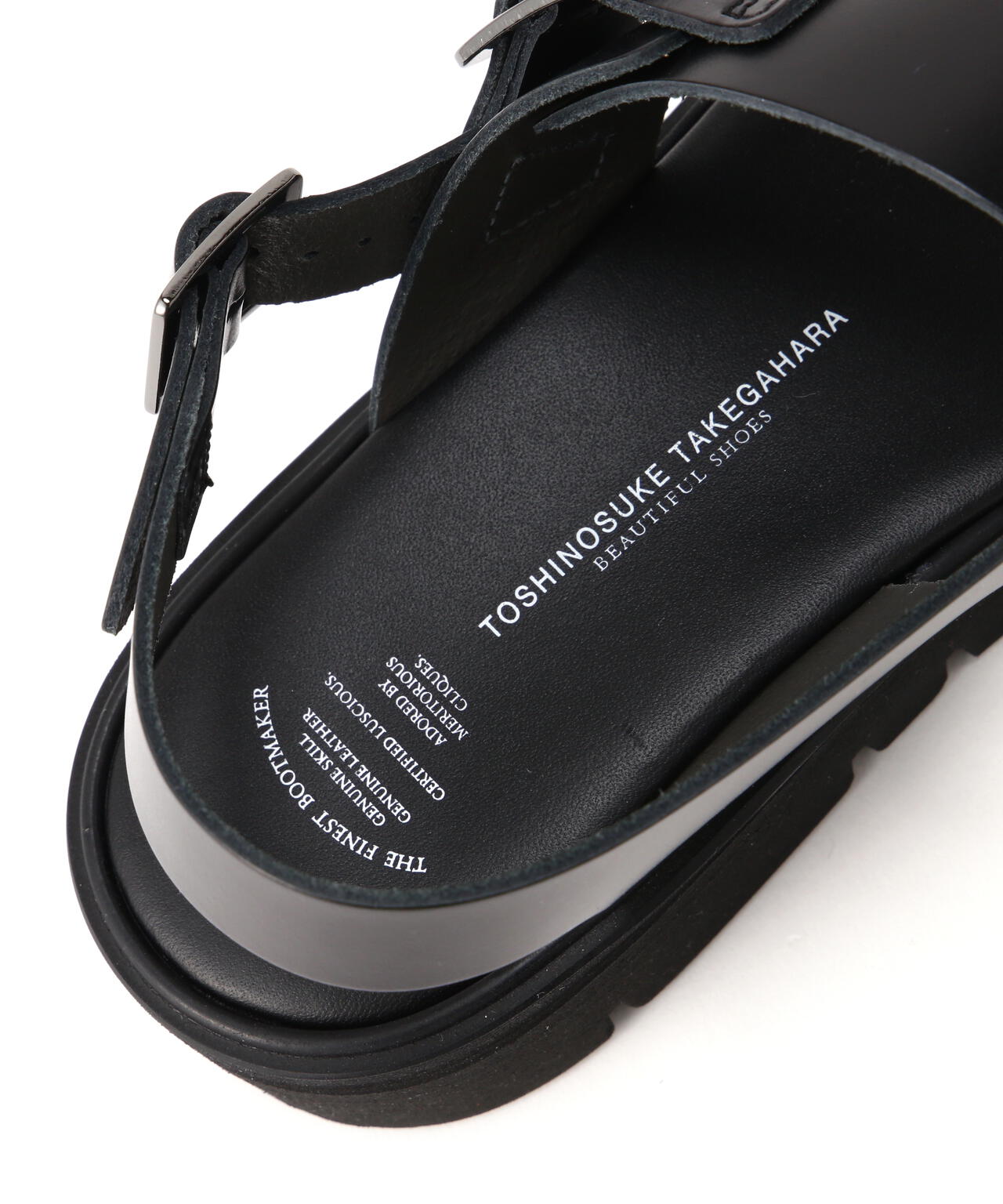 BEAUTIFUL SHOES / S.S. BELT SANDALS (GLOXI CUT MEDIUM SOLE)