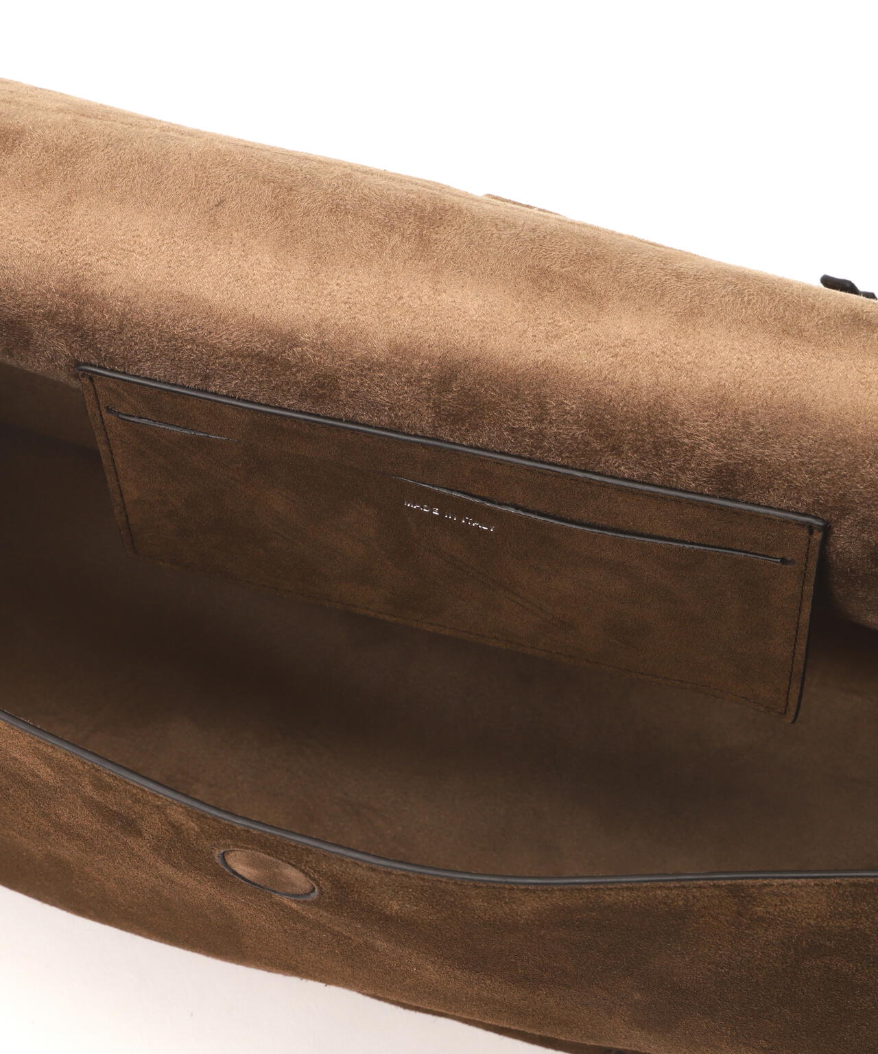 STUDIO NICHOLSON / VESUVIO SUEDE THE FOLDED SHOULDER BAG | THE