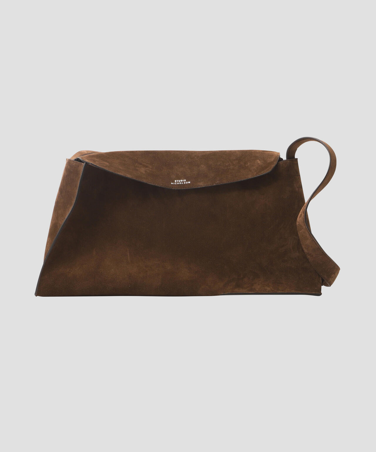 STUDIO NICHOLSON / VESUVIO SUEDE THE FOLDED SHOULDER BAG | THE