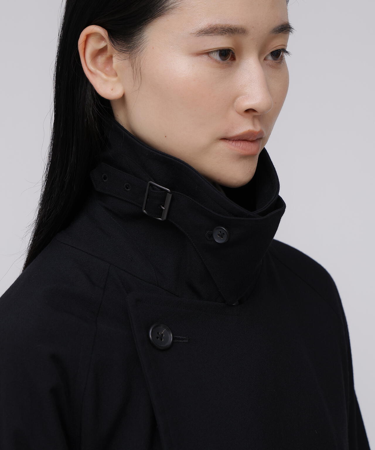blurhms / WOOL GABARDINE TRENCH COAT | THE LIBRARY（ザ ライブ