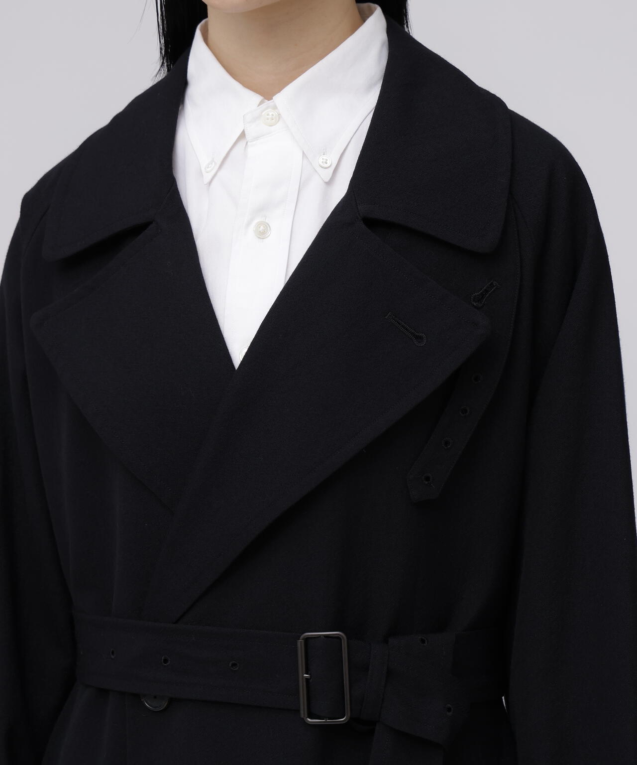 blurhms / WOOL GABARDINE TRENCH COAT | THE LIBRARY（ザ ライブ