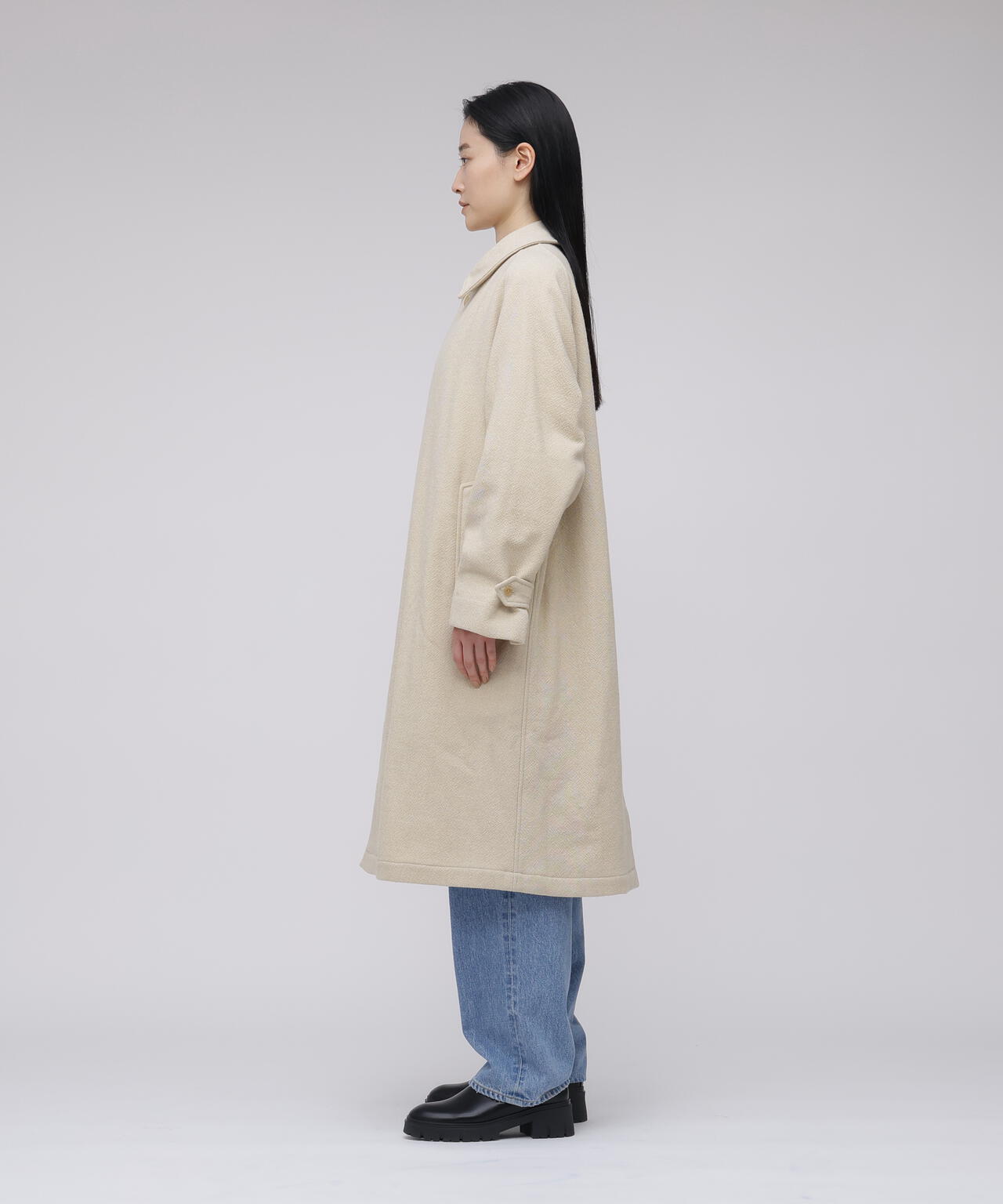 blurhms / CLASSIC WOOL BALMACAAN COAT | THE LIBRARY（ザ ライブ