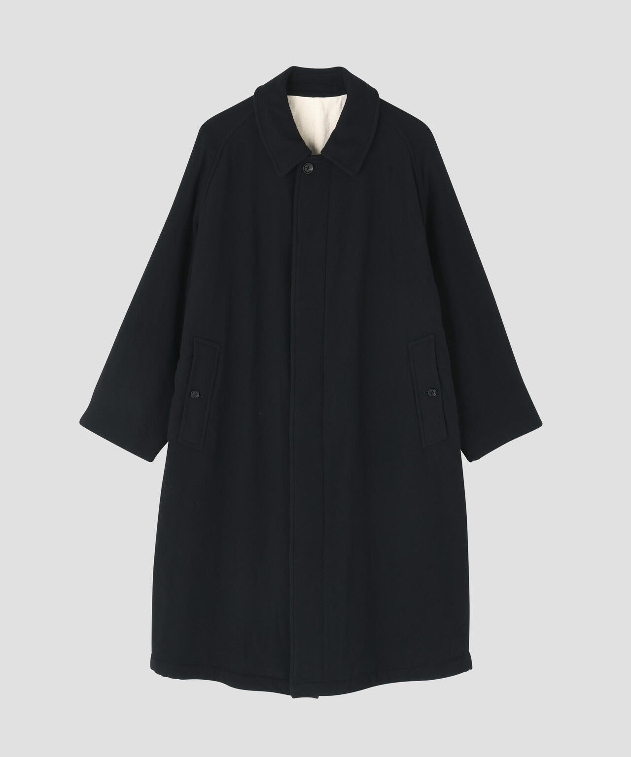 blurhms / CLASSIC WOOL BALMACAAN COAT | THE LIBRARY（ザ ライブ