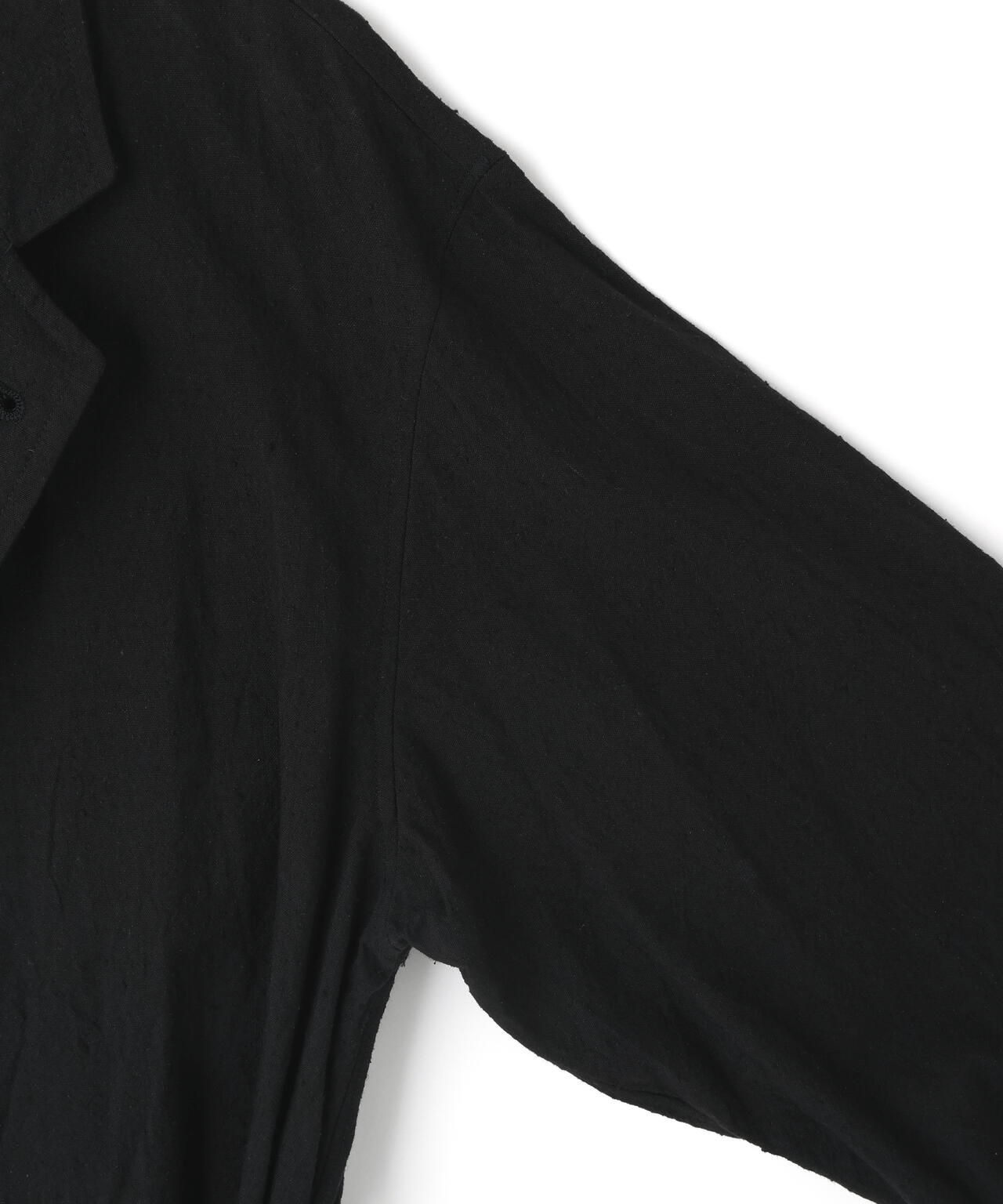 [別注] blurhms / SILK COTTN NEP PLAID COAT