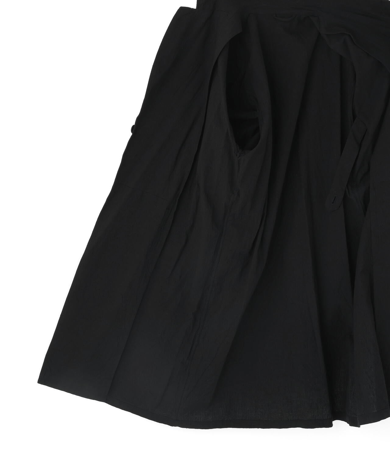 [別注] blurhms / SILK COTTN NEP PLAID COAT