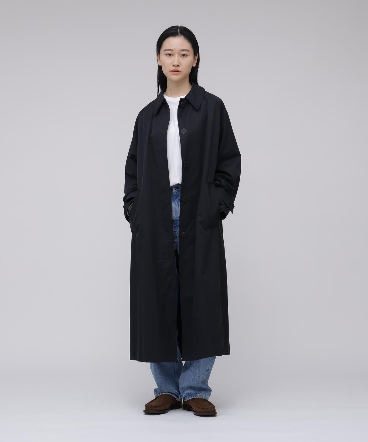 STUDIO NICHOLSON / TECHNICAL COTTON EVERYDAY MAC