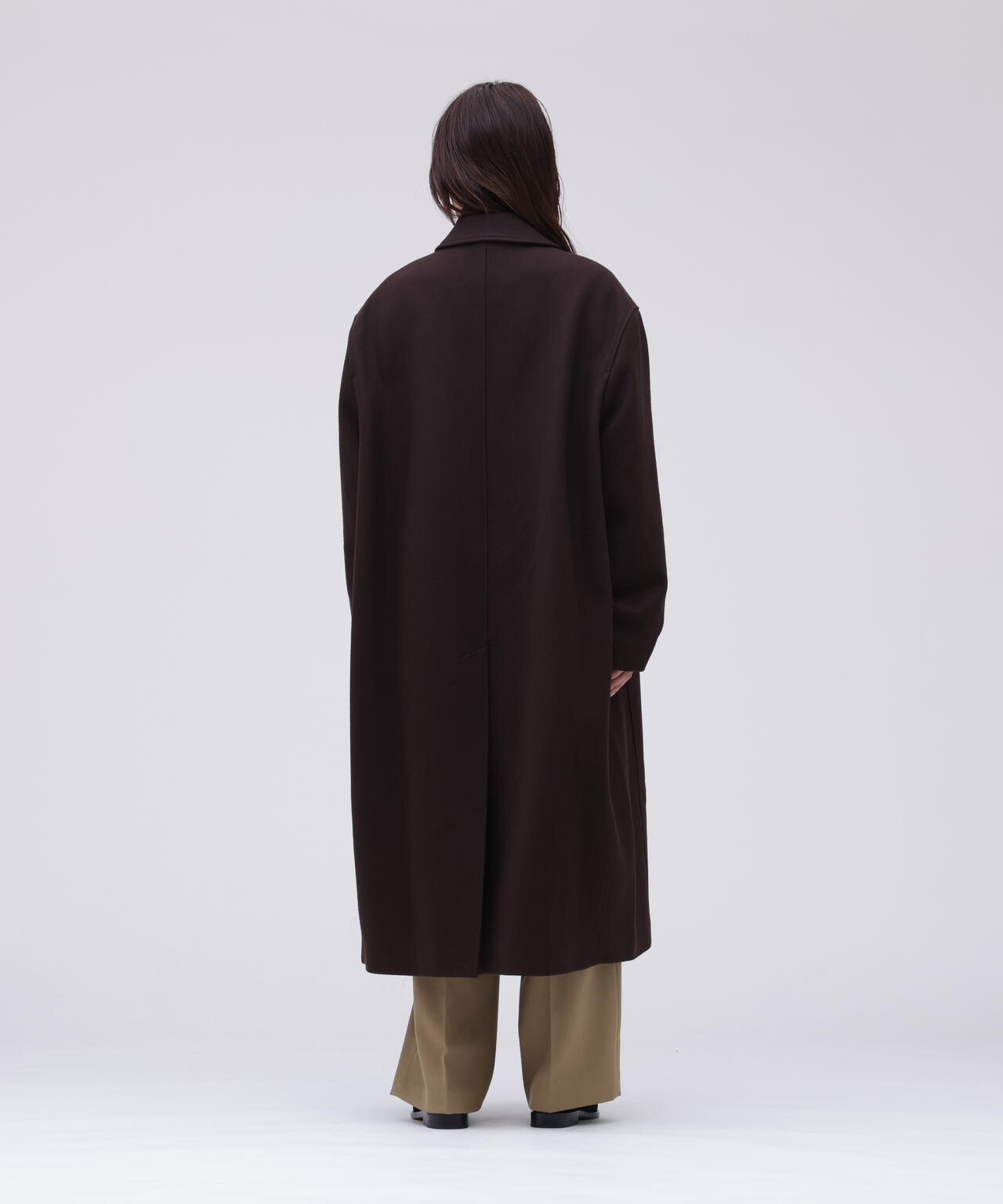 STUDIO NICHOLSON / MELTON WOOL ROUNDED OVERCOAT | THE LIBRARY（ザ