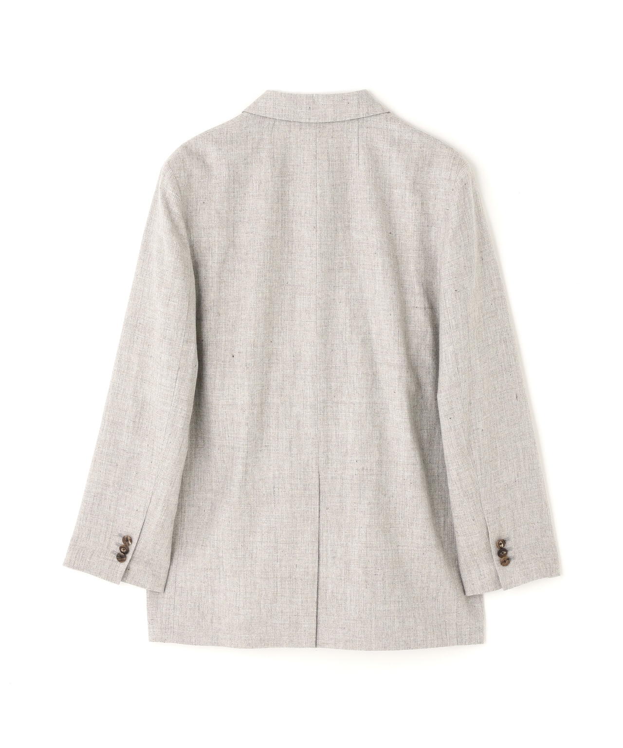 ATON / LINEN WOOL TWILL DOUBLE BREASTED JACKET | THE LIBRARY（ザ