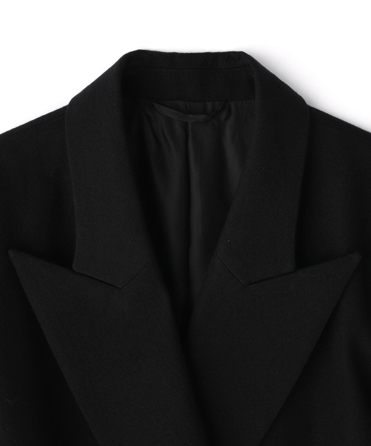 blurhms / WOOL GABARDINE DOUBLE-BREASTED JACKET | THE LIBRARY（ザ