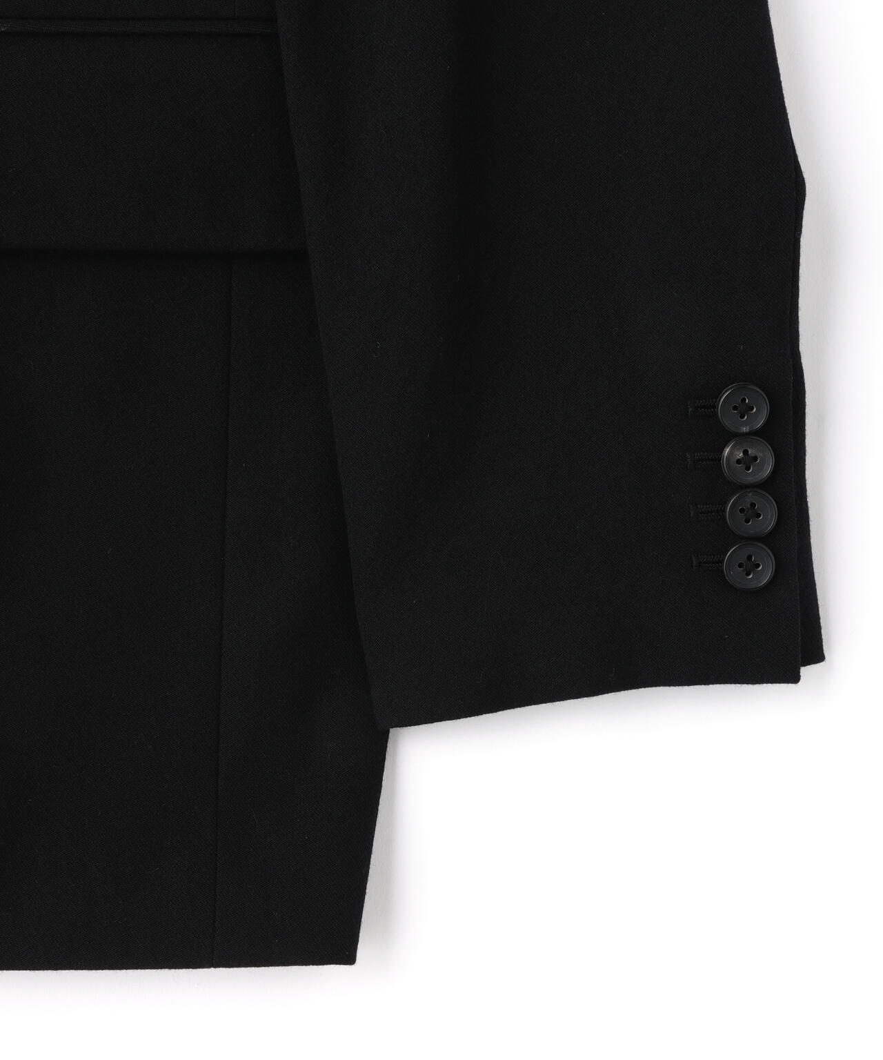 blurhms / WOOL GABARDINE DOUBLE-BREASTED JACKET | THE LIBRARY（ザ