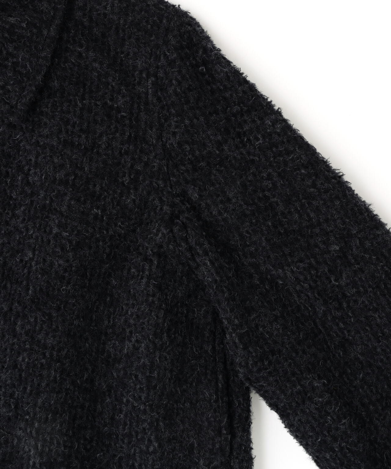 blurhms / BRUSHED WOOL ZIP SHORT JACKET