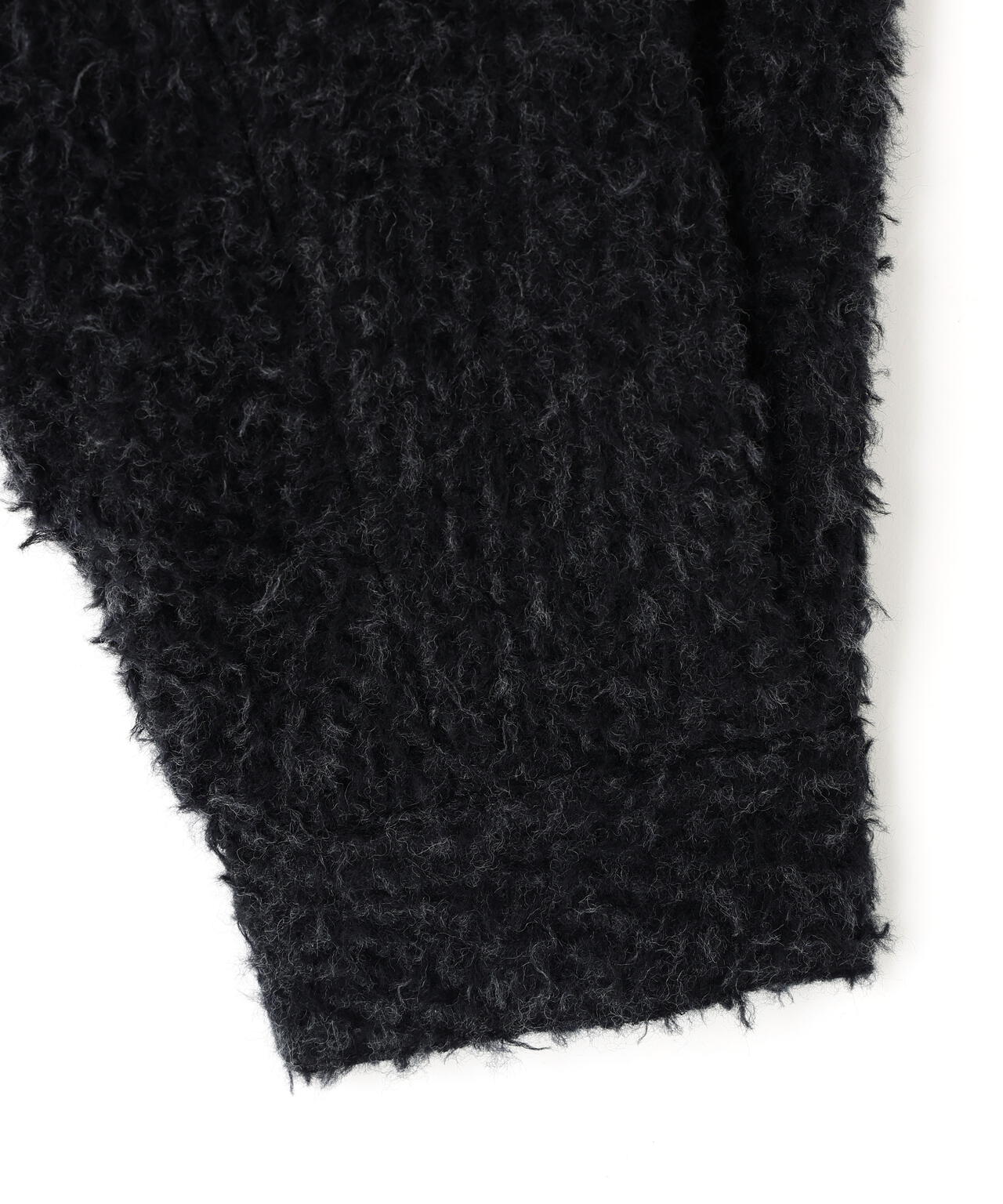 blurhms / BRUSHED WOOL ZIP SHORT JACKET