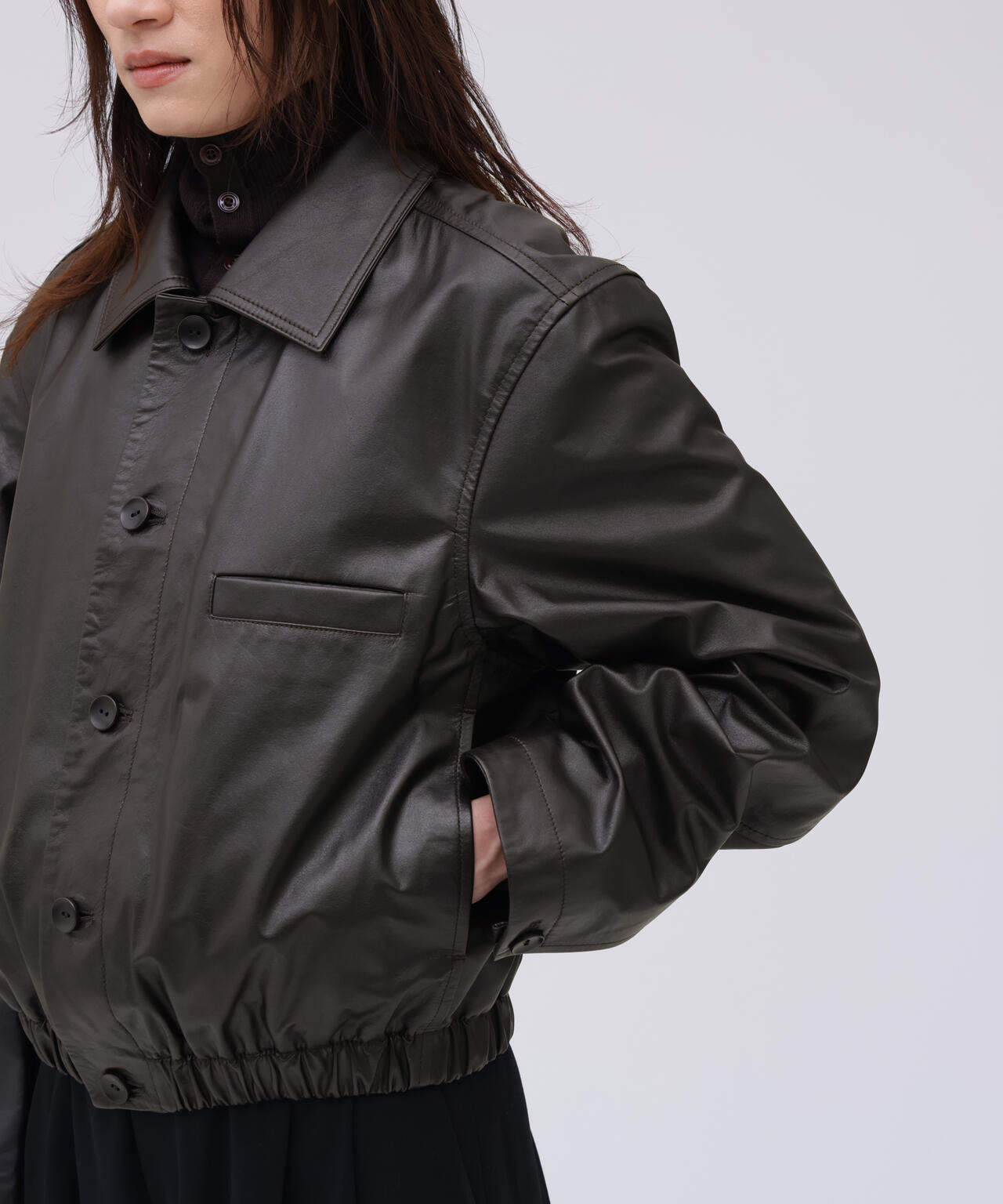 専用　LEMAIRE ルメール　レザージャケット　leather LEATHER SB JACKET | LEMAIRE(ルメール) / アウター レザージャケット