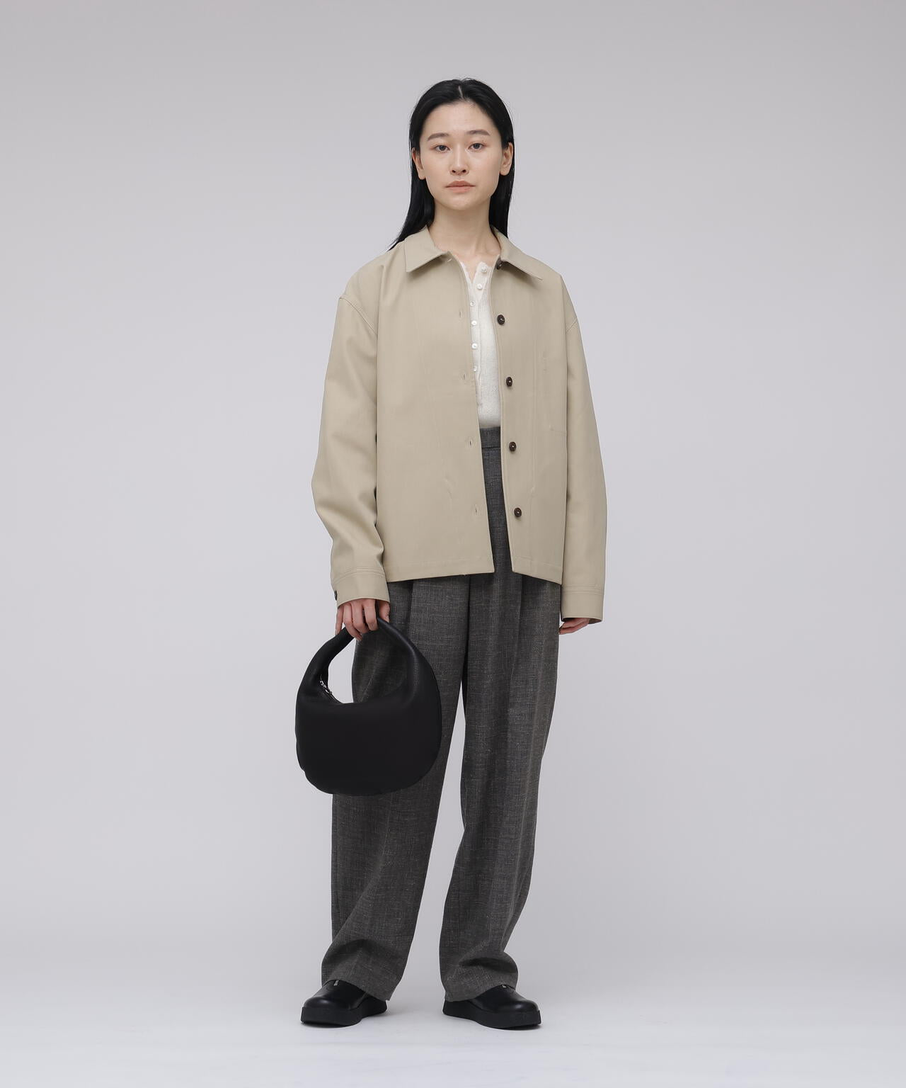 STUDIO NICHOLSON / SOFTST VINTAGE TWILL BOXY JACKET