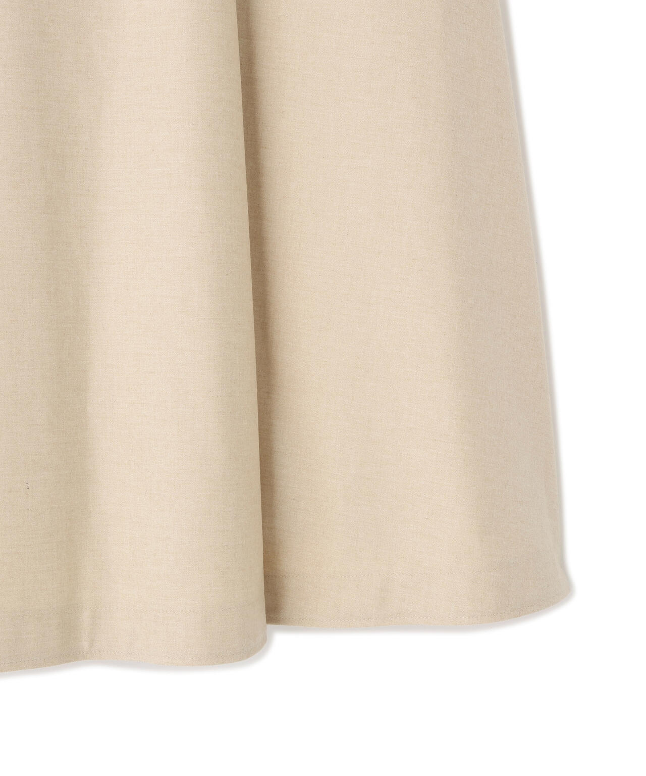 ATON / MERINO COLLEGE FLANNEL FLARED SKIRT | THE LIBRARY（ザ