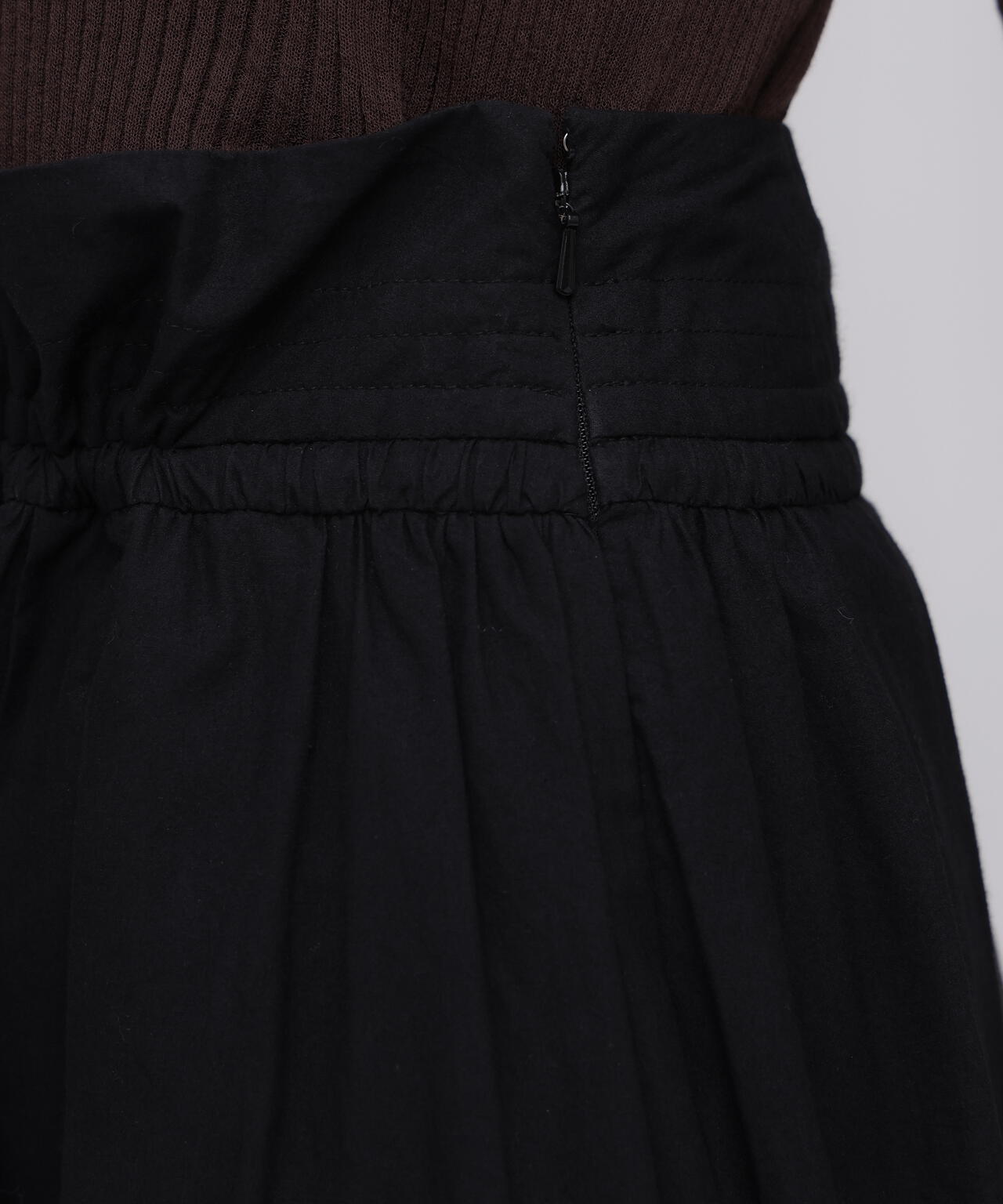 STUDIO NICHOLSON / TYPEWRITER COTTON FULL PLEATED SKIRT | THE