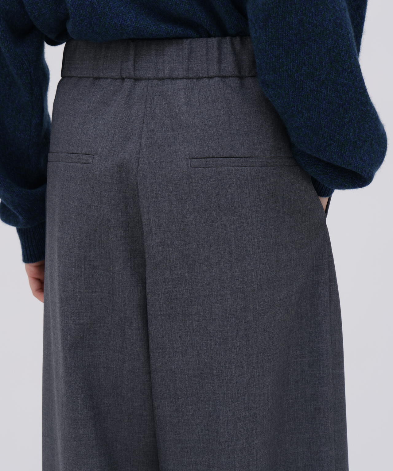 ATON / WOOL TORPICAL WIDE EASY PANTS | THE LIBRARY（ザ ライブ